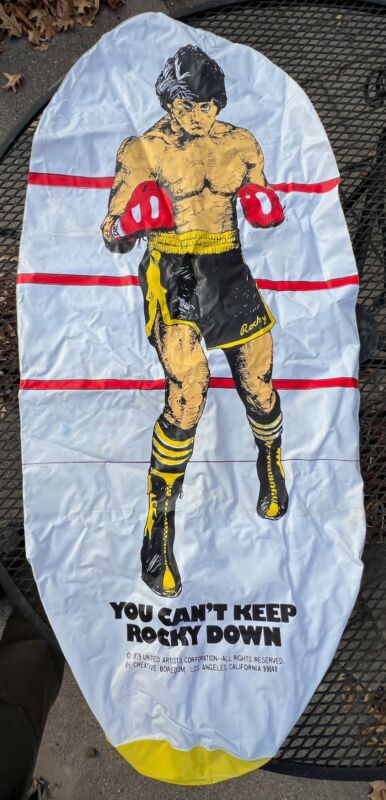 #ad 1979 ROCKY BALBOA PUNCHING BAG Sylvester Stallone Movie Character Boxing Inflate  ebay.com/itm/1979-ROCKY…