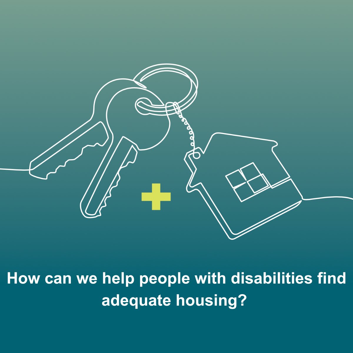 "Address compounded housing barriers," says Abby Lindsay, policy analyst at CHRT. "Individuals with disabilities experience compounded housing barriers due to limited employment opportunities, inadequate income assistance, and extreme levels of housing inaccessibility."