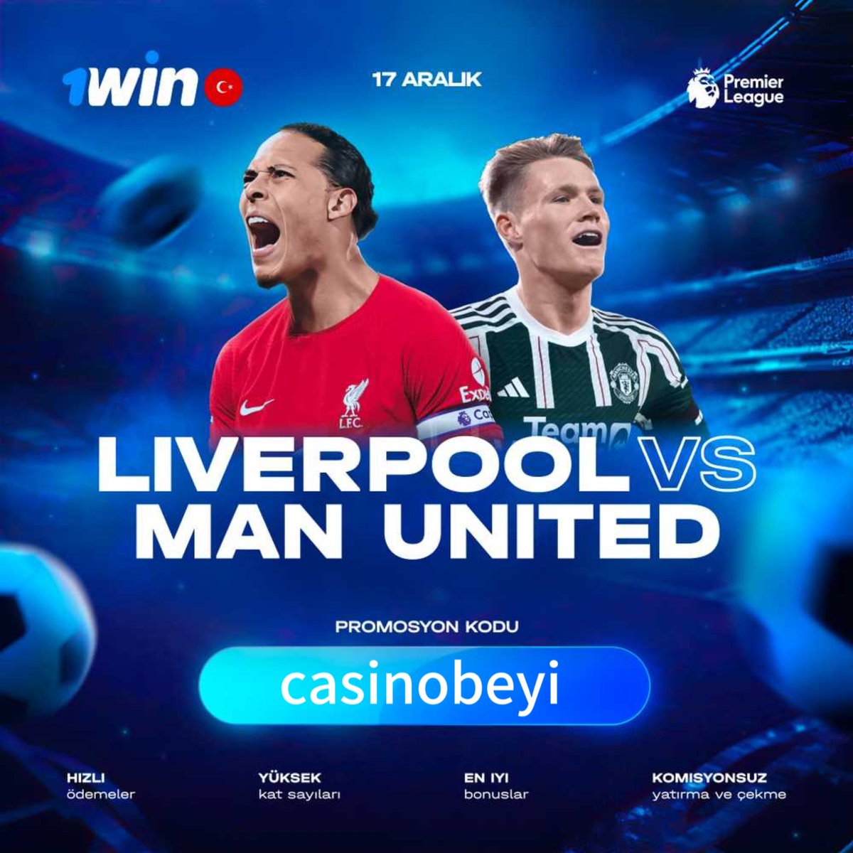 🎁İlk Para Yatırmada %500 Bonus+70 Free Spin 1WİN'de 🔥

⭐Hemen Kayıt Ol 👇

🔗1WİN: 1wahnv.xyz

#LiverpoolVSManUnited #Liverpool #ManchesterUnited #bahis #BahisSitem #casino #slotonline #slotgame #BONUS