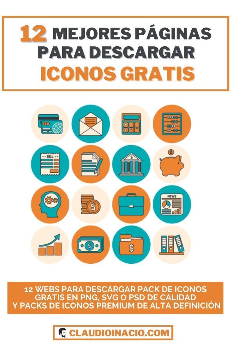 ✅12 Páginas para descargar iconos gratis en PNG, SVG o PSD 👉 bit.ly/3Nw1ShF #iconos #iconosgratis #marketingdigital