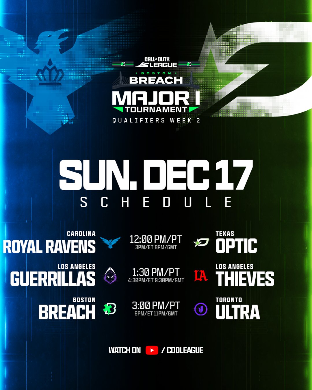 Call of Duty League on X: &ldquo;Let&rsquo;s wrap up 2023 with a BANG 