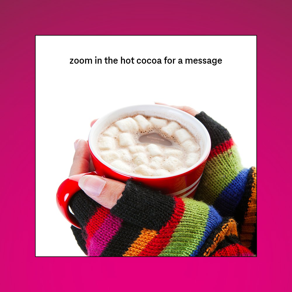 Today's #NationalCocoaDay comes with an important message as we near the end of the year.