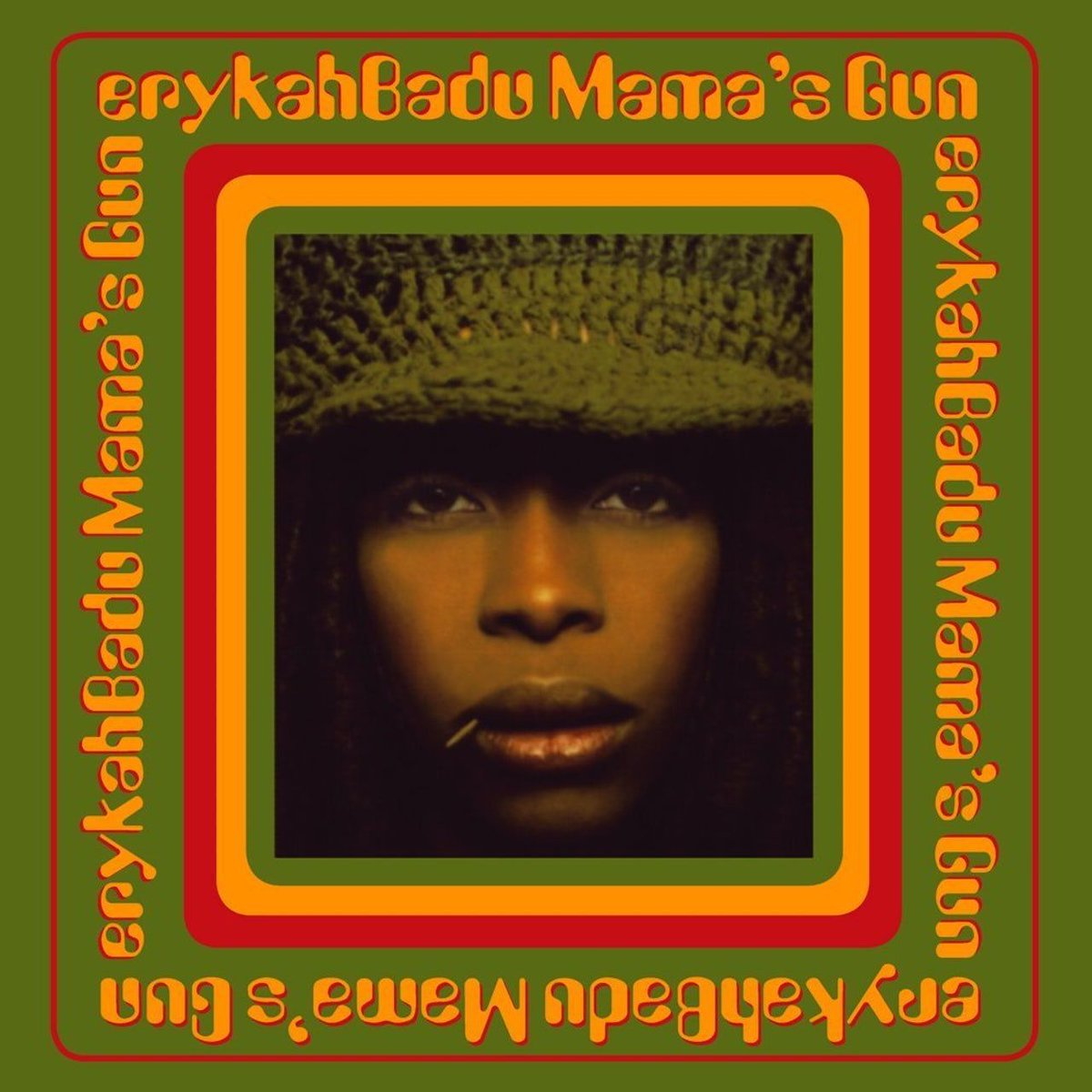 What are the first song lyrics that come to mind when you see this album cover? album.ink/ErykahBaduMG