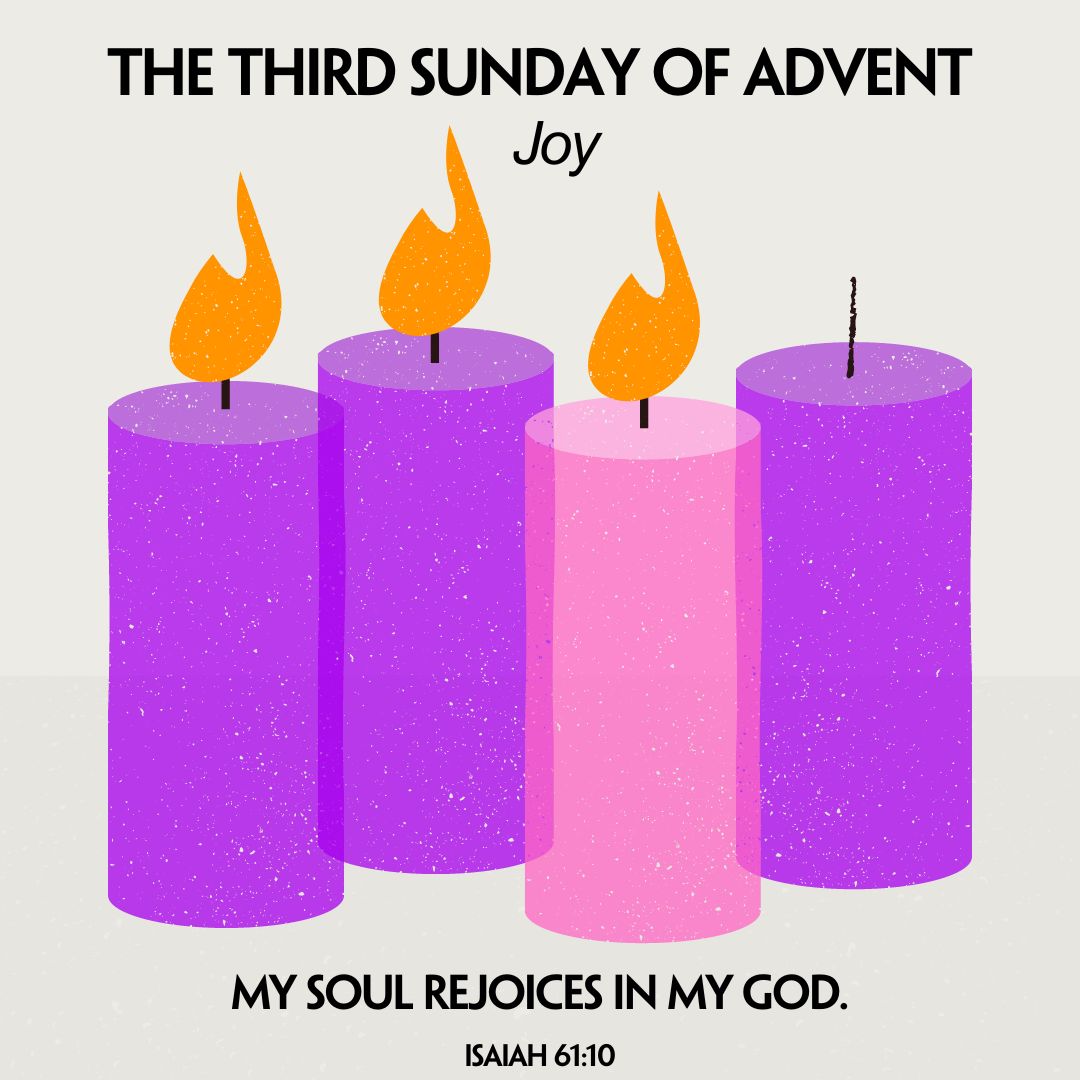 Have a blessed and prayerful Third Sunday of Advent, Titans 💜