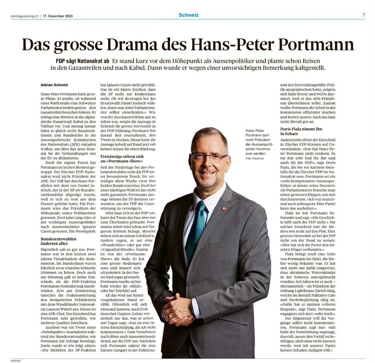 Man darf auch mal Namen nennen, <a href="/sonntagszeitung/">SonntagsZeitung</a>. 

Das Interview hat <a href="/HPPortmann/">Hans-Peter Portmann</a> mit <a href="/mariarahel_cano/">Maria-Rahel Cano</a> und mir geführt. Der Tweet kommt von <a href="/feusl/">Dominik Feusi 👉🏻 (fi.) –</a>.