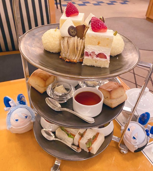 「ケーキ お茶」のTwitter画像/イラスト(新着)｜4ページ目