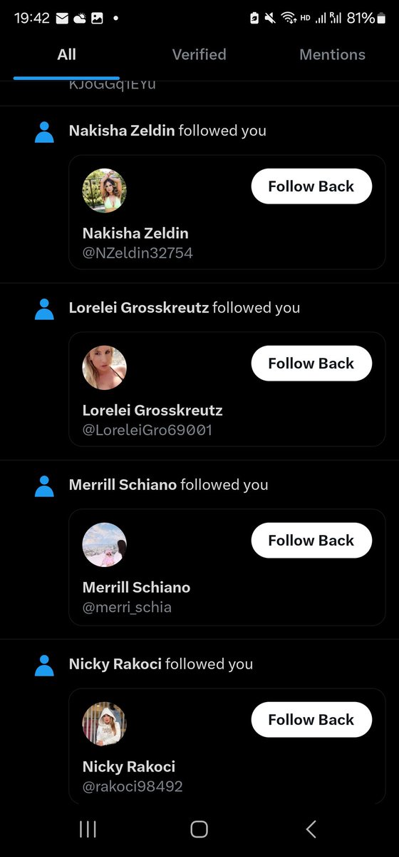 Wow <a href="/X/">X</a> I'm so happy to have so many new friends.