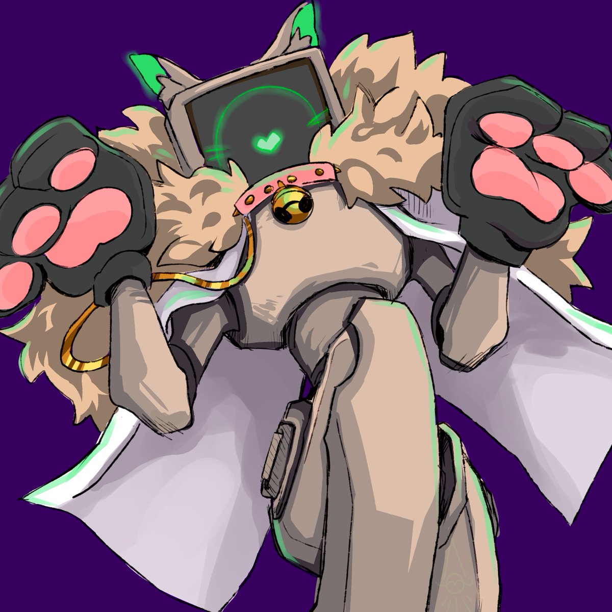 calamityarrow_'s tweet photo. doodled a nya for @Chixhiro__  uwu https://t.co/K0zCIdU9Sg