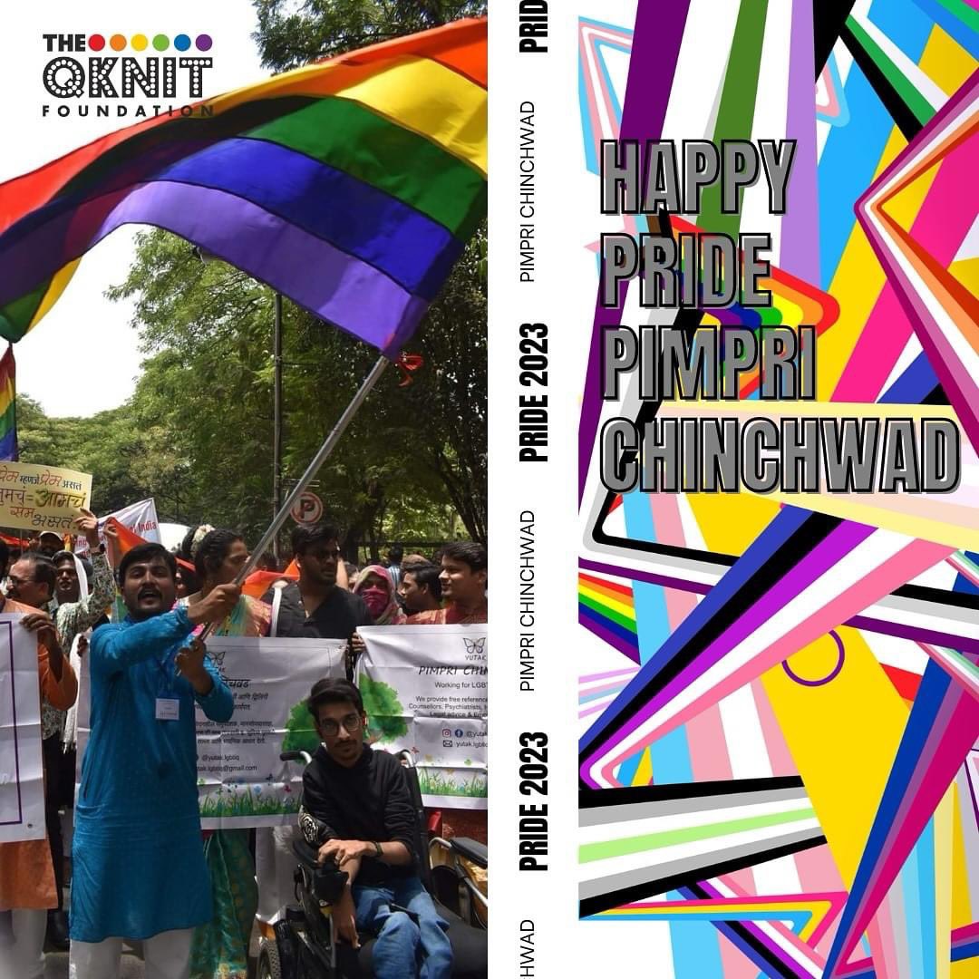 Happy Pride Pimpri Chinchwad! 🌈🌈🌈🌈

#theqknit #queer #qknitfoundation #pride #pimprichinchwadpride #pimprichinchwad #pune #maharashtra #happypride #love #lgbtqia #lgbtqiaplus #lgbtpride #prideparade #loveislove #lovewins
