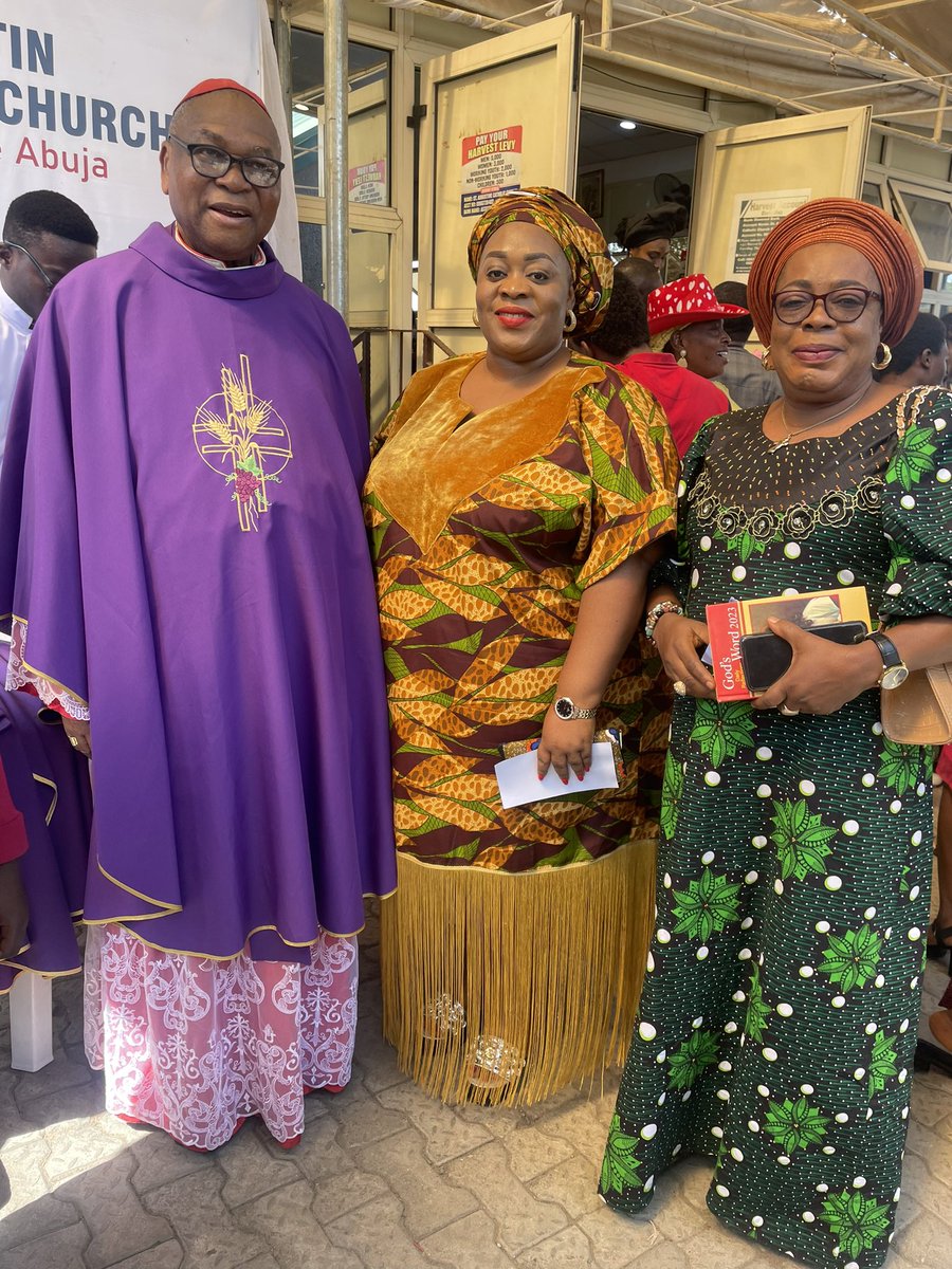 The Archbishop Emeritus of the Abuja Archdiocese paid us a visit today. We were super blessed. 
#CatholicTwitter #CatholicTwitterCommunity #CatholicCommunity