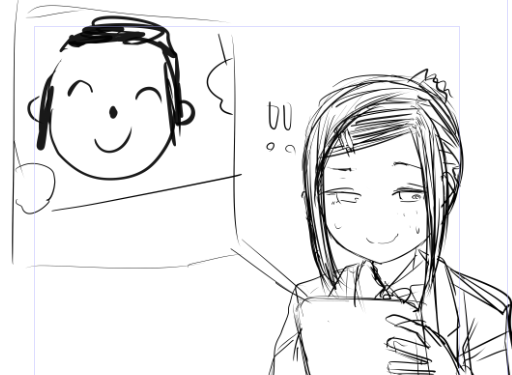 あの先生、似顔絵から逆算してビジュアル決めた 