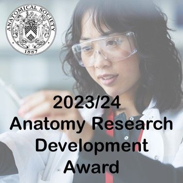 Another reminder of the inaugural 2023/24, 'Anatomy Research Development Award' aimed at researchers in the early stages of their academic careers.
The closing date for applications is midnight 31st December 2023.
buff.ly/3M72zyl