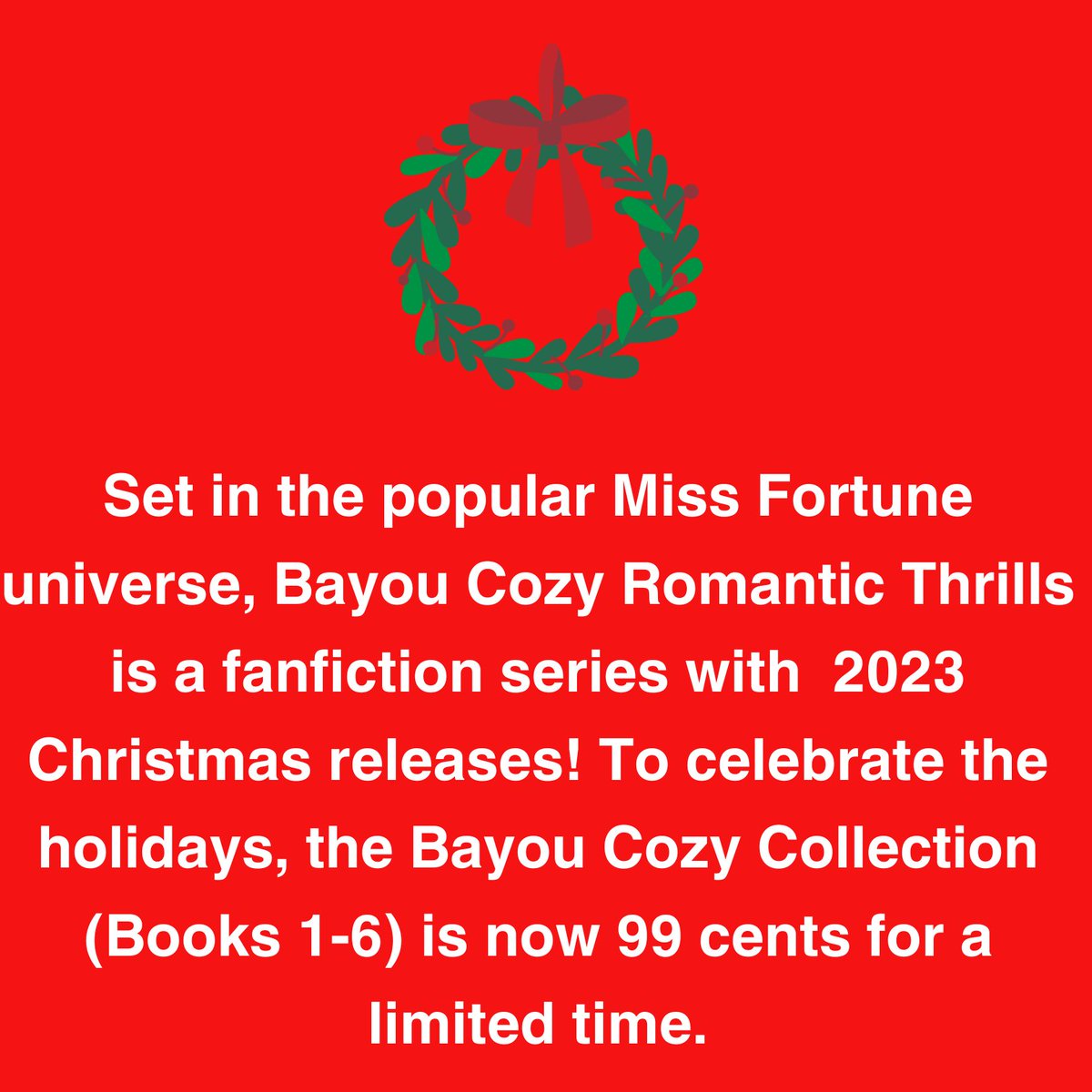 #WhatToRead #booktwt  #booktok  #cozy #mystery #suspense #NewReleases #99cents #cozymysteries #suspense #thrillers #mystery #SouthernFiction  #adventure #womensgifts #Holidayreads #holidayreading #Christmasreads #books

What are you #reading? 

amazon.com/author/rileybl…