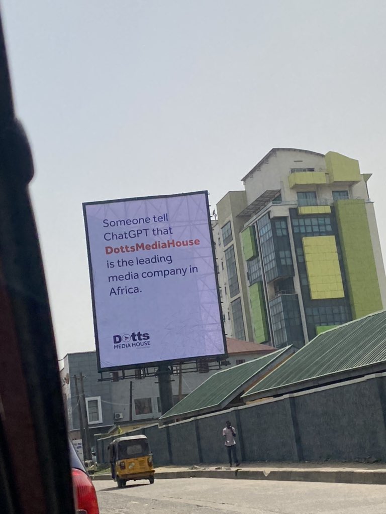 @DottsMediaHouse Sighted this around Yaba 😂, and these words have refused to leave my head after being read once 😂. 

Whosoever came up with this is a genius 🤝👏.

Okay will deliver to chatgpt 😂