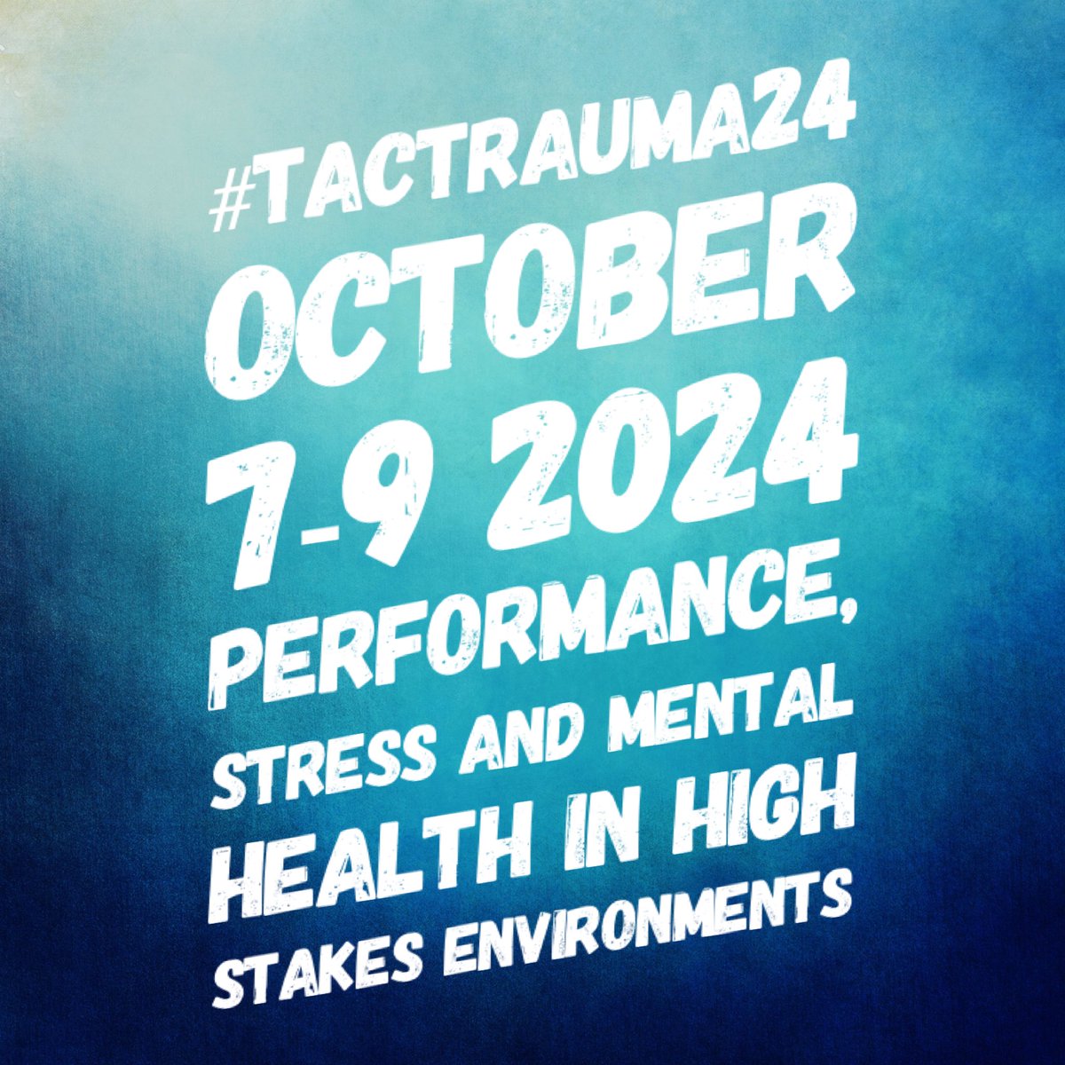 This is a truly international conference for anyone interested in performance, stress,prehospital trauma,human factors,Counter Terrorism Medicine, tactical medicine & just meeting awesome people. So far tickets sold to 🇩🇰🇧🇪🇬🇧🇺🇸🇩🇪🇮🇪🇳🇴🇸🇪🇫🇮🇫🇷🇵🇱🇱🇺 #TacTrauma24 tacticaltrauma.se