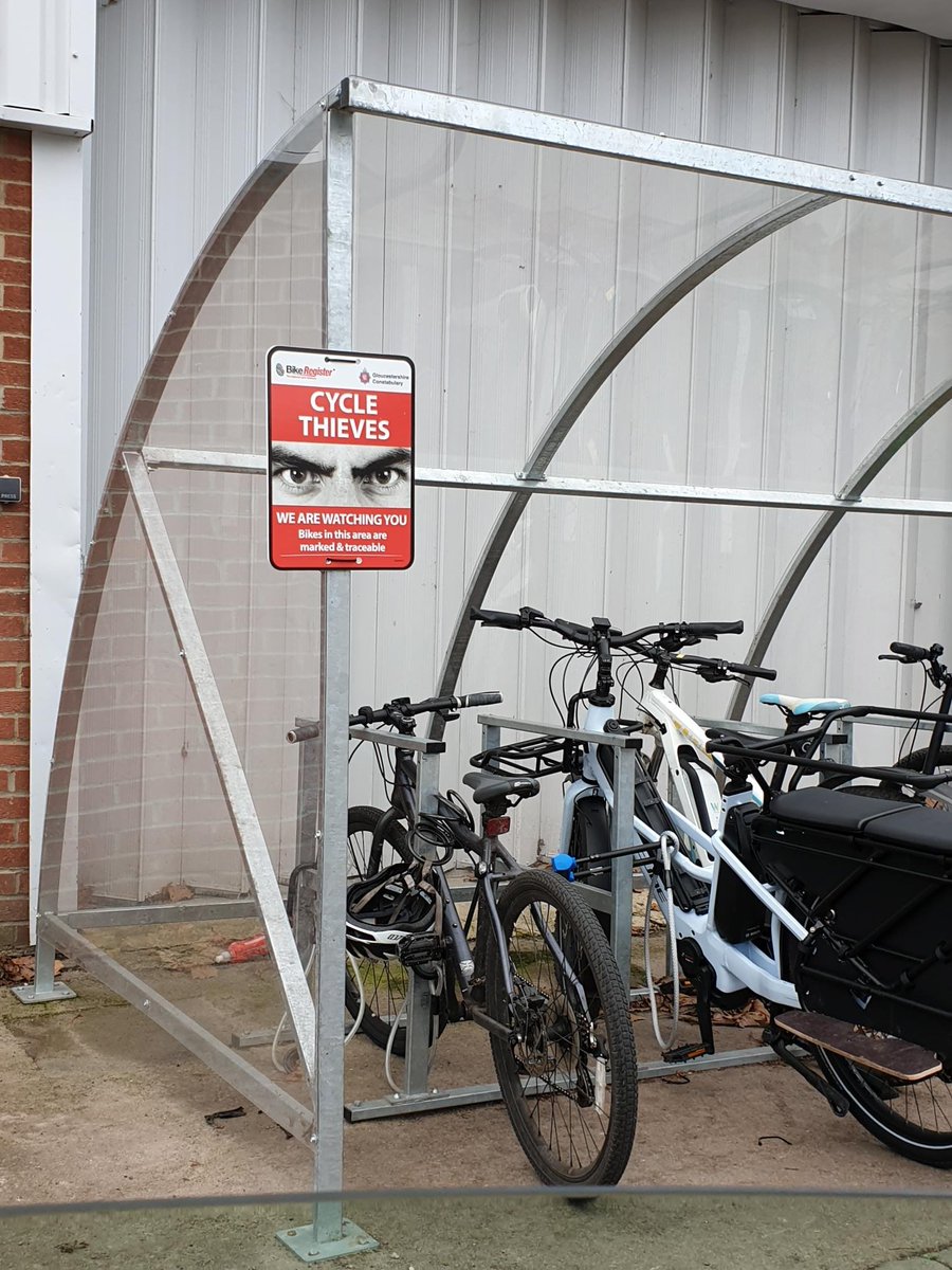 Bike thief's be aware. We are watching you. With more bikes being marked on the Bike Register scheme, stolen bikes can be returned to their owners should they be recovered.
#Lockitmarkit #Bikeregister #CheltenhamPolice