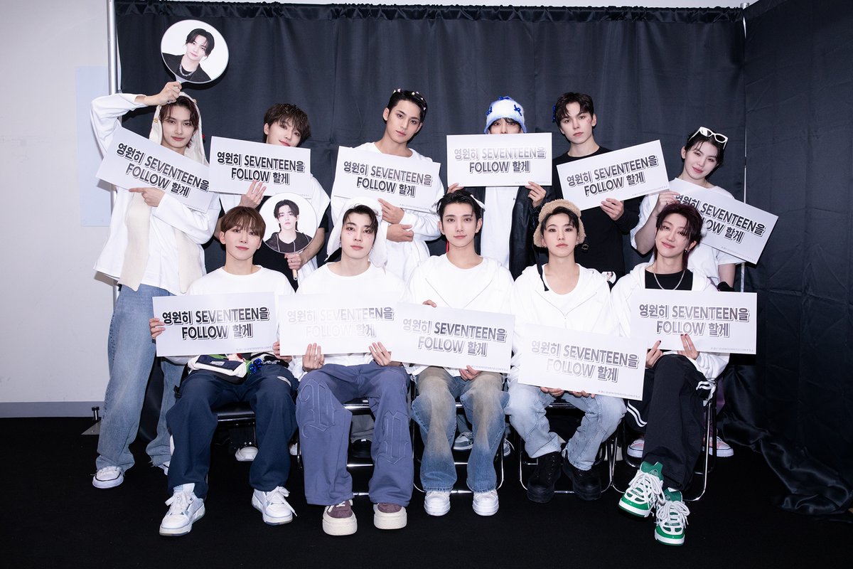 pledis_17jp's tweet photo. [17'S] SEVENTEEN TOUR 'FOLLOW' TO JAPAN

『SEVENTEEN TOUR 'FOLLOW' TO JAPAN』最終公演❤️‍🔥

計5都市12日間の公演、本当にたくさんの愛を届けてくれてありがとうございました 🥹💕🫶

CARATのみなさん💎✨
これからもずっとSEVENTEENと共に歩んでいきましょう☺️

#SEVENTEEN 
#SVT_TOUR_FOLLOW 
#FOLLOW