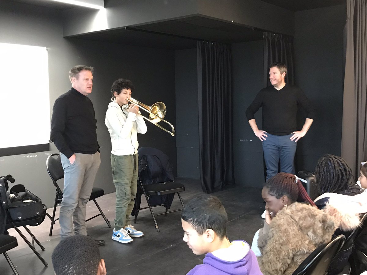 🎵Quel privilège pour nos élèves <a href="/Orchestreecole/">Orchestre à l'École</a> d’avoir pu échanger avec le chef d’orchestre Florent Didier et le tromboniste David Locqueneux de <a href="/ONCT_Toulouse/">Orchestre national du Capitole</a>. Un immense merci à <a href="/aida_asso/">Association Aïda</a> pour l’organisation de cette rencontre! <a href="/MusiqueToulouse/">Education musicale - Toulouse</a> <a href="/EducPrio31/">Educ Prioritaire 31</a> <a href="/DAACToulouse/">DAAC Toulouse</a>