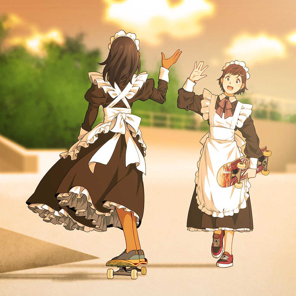 「Maid to Skate 31 」|すずしろのイラスト