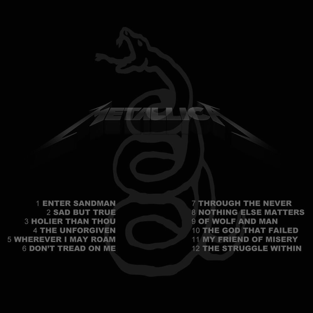 True or False:

Metallica’s ‘The Black Album’ is way too ‘radio friendly’. It needed to be ‘thrashier’

#metal #music