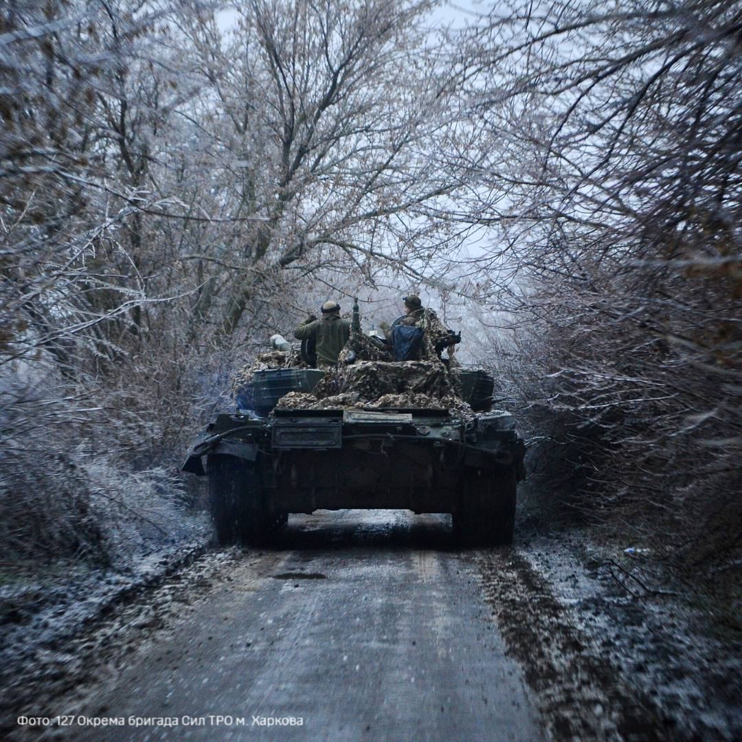 To beat the enemy and stand firm on our land—that's our only way to Victory. 📸: 127th @TDF_UA Brigade