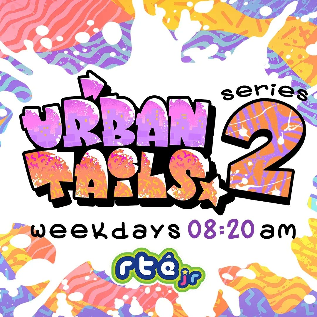 1 day to go!

It's almost time! 
Treat your eyes and ears to the sizzling second series of URBAN TAILS tomorrow at 8.20am on RTEjr!

#urbantailsanimation #urbantails #pinkkongstudios #RTEjr #animation #irishanimation #1990s #musicalshow #kidstv