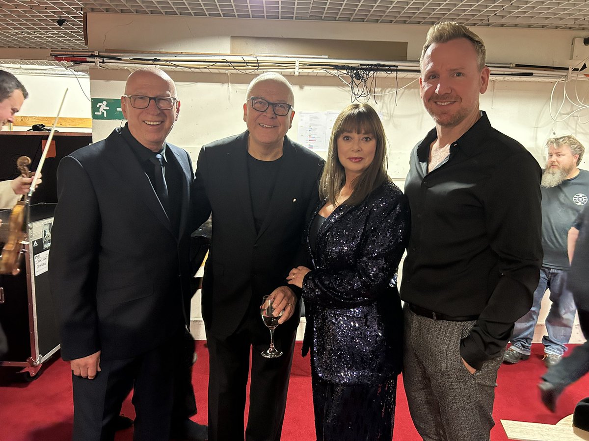 Backstage with my boys❤️ @RSNO @RealKenBruce @JonBoydon