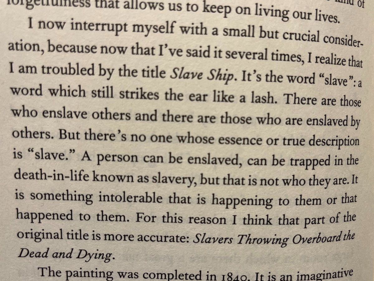 Teju Cole is often compared to W.G. Sebald, and that is indeed apt, but for me the writer his work most powerfully evokes is John Berger. This paragraph from TREMOR, for example—one moment in a longer, luminous reflection on J.M.W. Turner's painting: