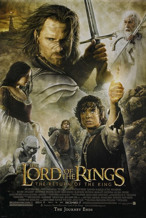 #TheLordoftheRings reached its epic conclusion 20 years ago today when #TheReturnoftheKing opened December 17th, 2003 #ElijahWood #SeanAstin #ViggoMortensen #IanMcKellan #LivTyler #JohnRhysDavies #OrlandoBoom #BillyBoyd #AndySerkis #DominicMonaghan #MirandaOtto #PeterJackson