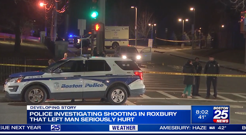 SHOOTING: A man is fighting for his life this morning after he was shot multiple times in Roxbury. The latest on the investigation as @bostonpolice continue searching for the gunman, from 8-10 AM on @boston25