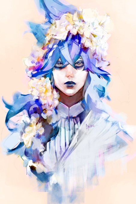 「blue eyeshadow」 illustration images(Latest｜RT&Fav:50)