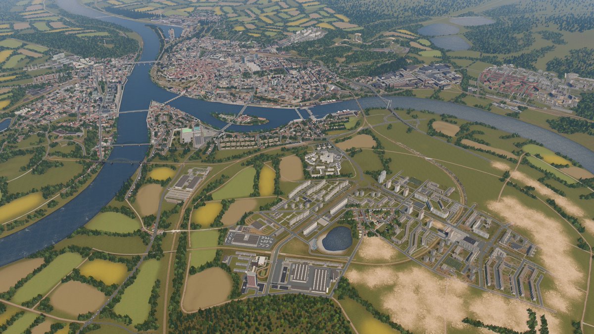 Building in Altengrad today, live now! twitch.tv/akruas #citiesskylines