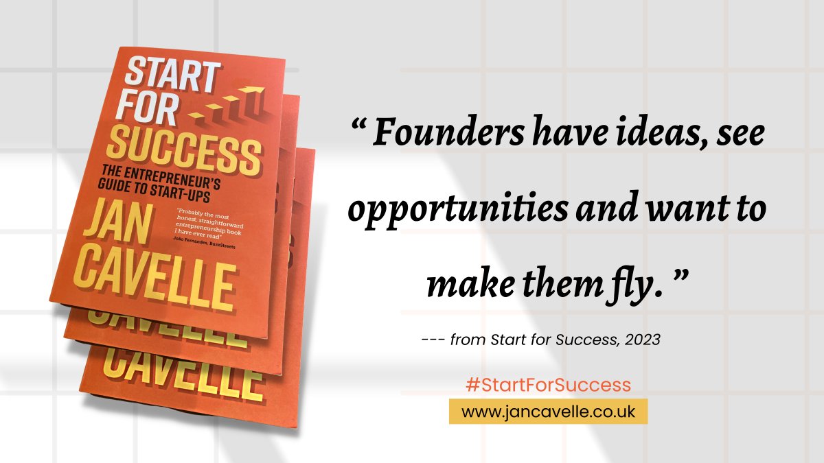 Definition of a founder

They have ideas, see opportunities,  and make them fly

#StartForSuccess