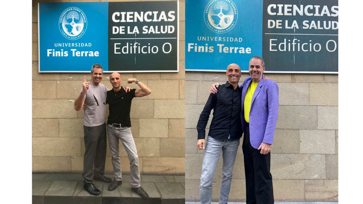 With good mate @inigomujika in Santiago, Chile December 17, 2018 (left) and December 17, 2023 (right). I gained a jacket & Inigo got longer sleeves, but otherwise, pretty much the same.