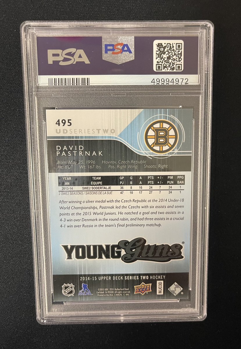 To crack, or not to crack, that is the question - @CardPurchaser 

#TheHobby
#HockeyCards 
#CollectTheBest
#NHLBruins