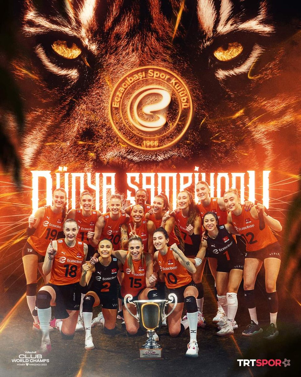 Eczacıbaşı dünya şampiyonu ikincisi vakıfbank
Tebrikler......
#CLubWorldChamps