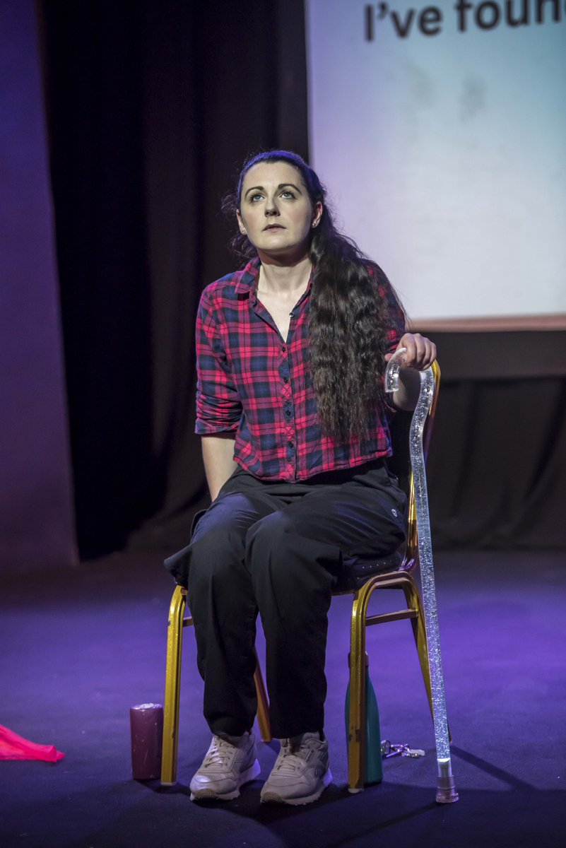 Toilet Paper Diaries rehs photo by Chris Payne Images x 
#Rehearsals #Rehs #Theatre #Play #NewWriting #AccessibleTheatre #DisabilityArts #Endometriosis #SoloShow #NeoWalk #CreativeCaptions
@xtofallabout , @McrIndependents , @DaDaFest , @53two