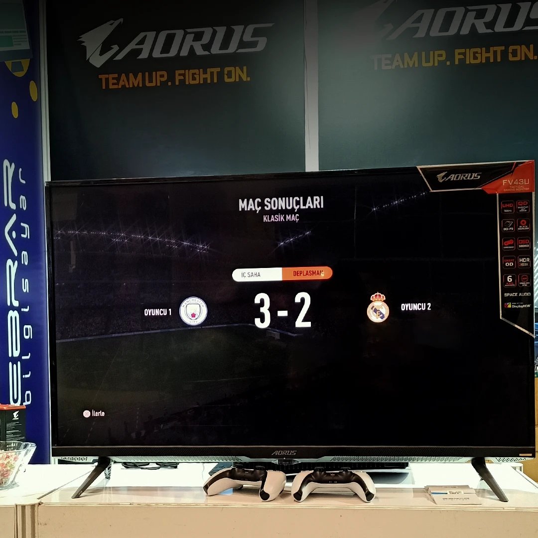 Aorus FV43U 🤝 Playstation keyfi 💙

ebrarbilgisayar.com/gigabyte-aorus…

#gigabyte #aorus #gigabyteaorus #gigabytegaming #gamingmonitor #monitor #aorusfv43u  #aorusgaming @aorus_tr