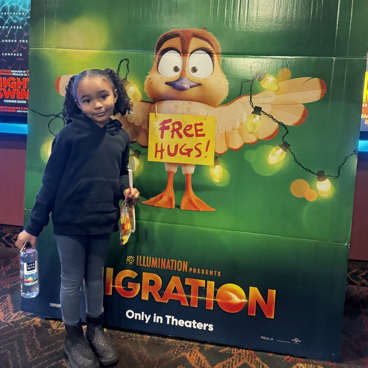 Took my baby to the #MigrationMovie screening yesterday and we had a blast! It’s a really cute family movie. Definitely check it out when it comes out on December 22nd!