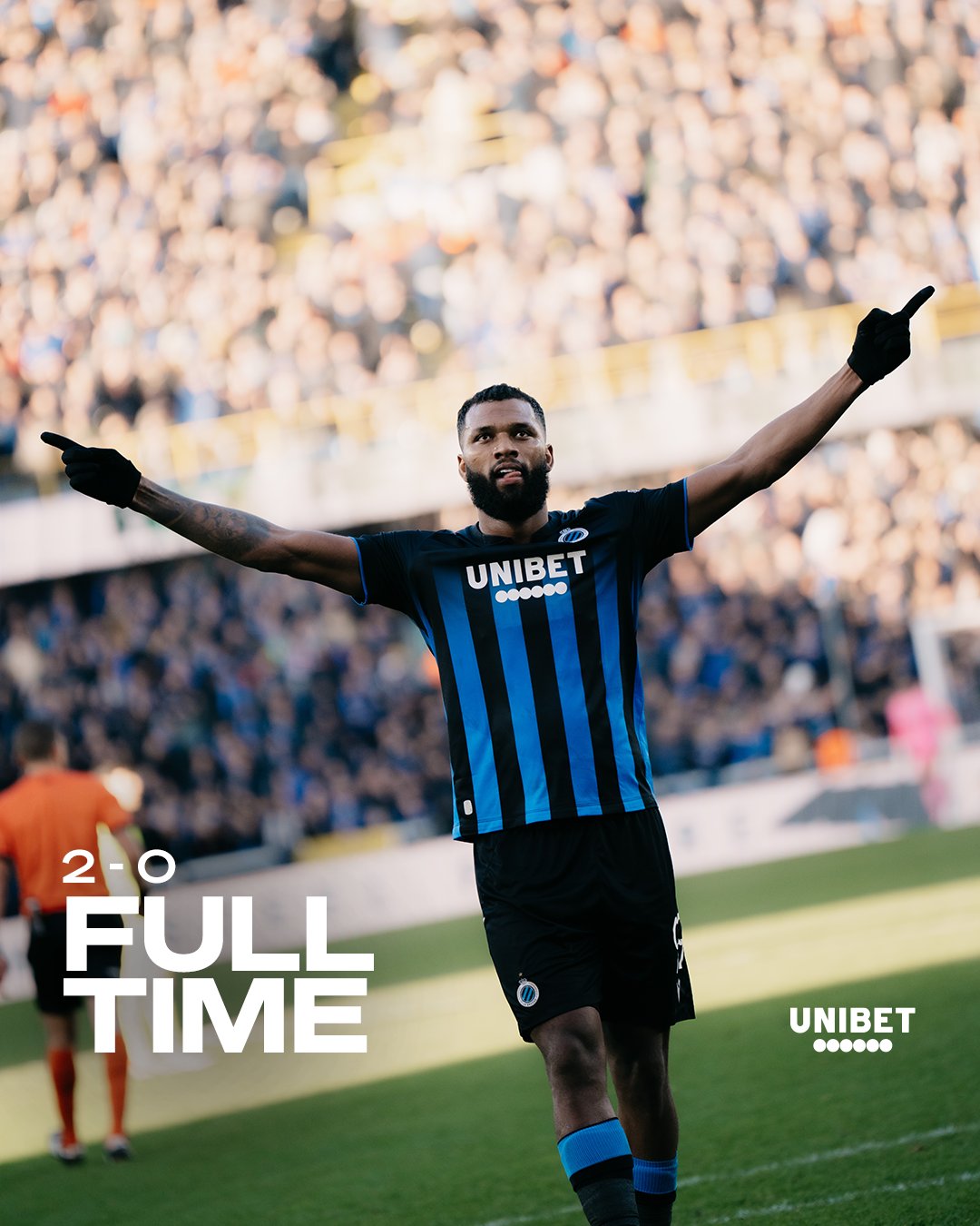 Club Brugge KV on X: 🗣️ Goodnight, fans 🥰💙🖤 #FCPCLU #UCL