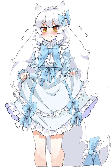 skeb!!ありがとうございました!!!  フレンズの毛皮をフリフリマシマシにするタイプのセルリアンによる被害記録⑦!