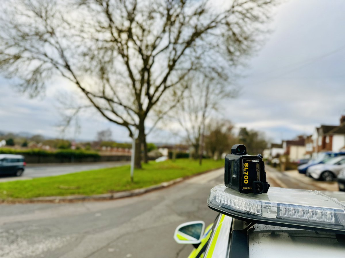 #RPU4 carried out speed checks in #Maidstone earlier today. Thankfully, no one was seen exceeding the limit. #Fatal4 #OpLimit #RoadSafety RS