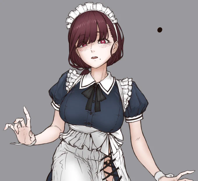 ハァハァ…線画描き込むの楽しい… 