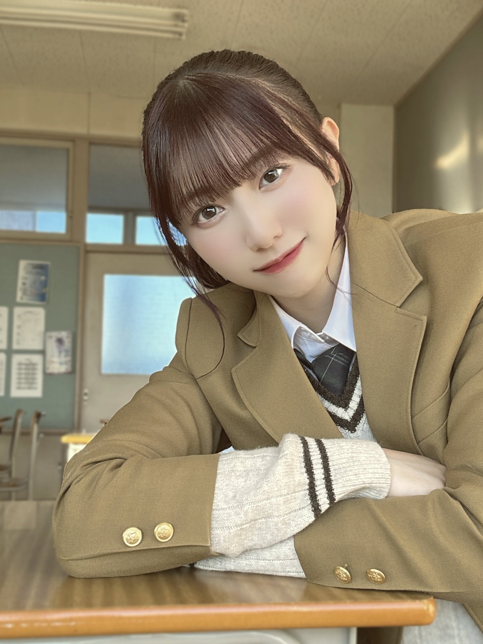 蟹沢萌子　春の恋人　直筆　チュウ ノイミー 蟹沢萌子 春の恋人 生写真 直筆 チュウ コメなし