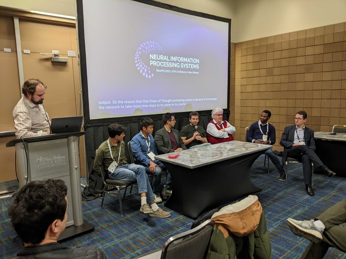 Associative Memory networks are mathematically different from the conventional feed-forward neural networks. It was fun to discuss the development of potential software tools and frameworks for this class of models. Panel: Hopfield Networks meet Software Engineering at…