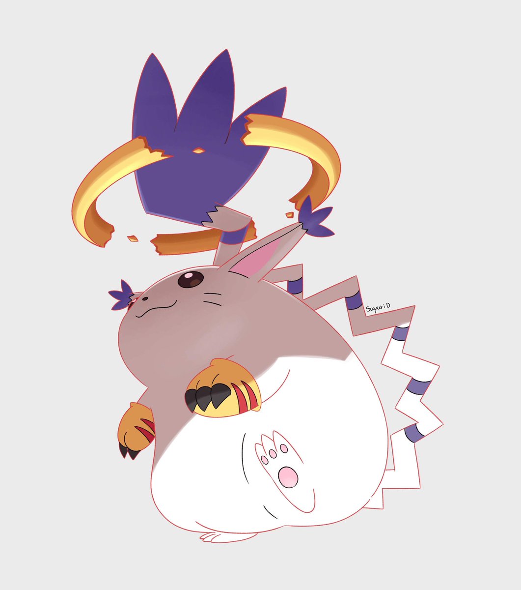 Sayuri_Koopa's tweet photo. テイルモン(キョダイマックスの姿)
#Digimon #デジモン #イラスト https://t.co/c1EBTTaeQ7