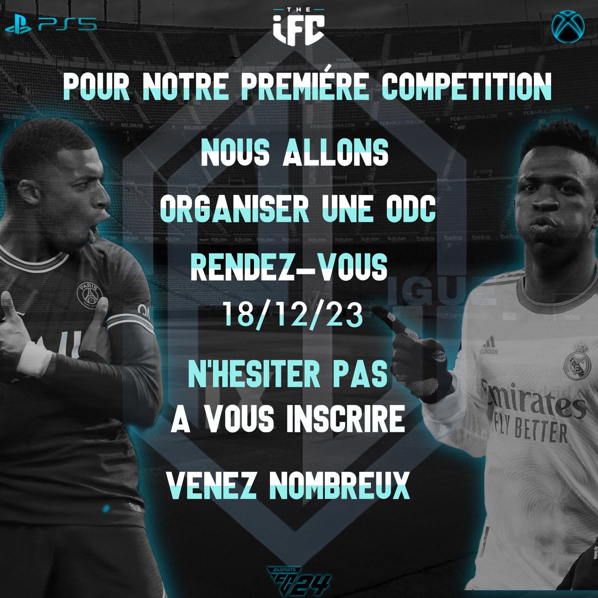 PiX Ligue (@pix_ligue) on Twitter photo Odc de demain n'hésitez pas
discord.com/invite/PxxaFzy…
<a href="/DROMELTEAM7/">Dromel Team</a> <a href="/OriginEternitY/">Origin EternitY</a> @fratera_ @JogaPapaya @IFCFTournament <a href="/redmoonisback/">ReD Moon</a> @NeoStar__ <a href="/VirtualSoccerA/">Virtual Soccer Arena</a> <a href="/TGP_Events_/">TGP EVENTS</a> <a href="/TGP_MATADOR_FC/">DJO</a> Odc de demain n'hésitez pas
discord.com/invite/PxxaFzy…
<a href="/DROMELTEAM7/">Dromel Team</a> <a href="/OriginEternitY/">Origin EternitY</a> @fratera_ @JogaPapaya @IFCFTournament <a href="/redmoonisback/">ReD Moon</a> @NeoStar__ <a href="/VirtualSoccerA/">Virtual Soccer Arena</a> <a href="/TGP_Events_/">TGP EVENTS</a> <a href="/TGP_MATADOR_FC/">DJO</a>