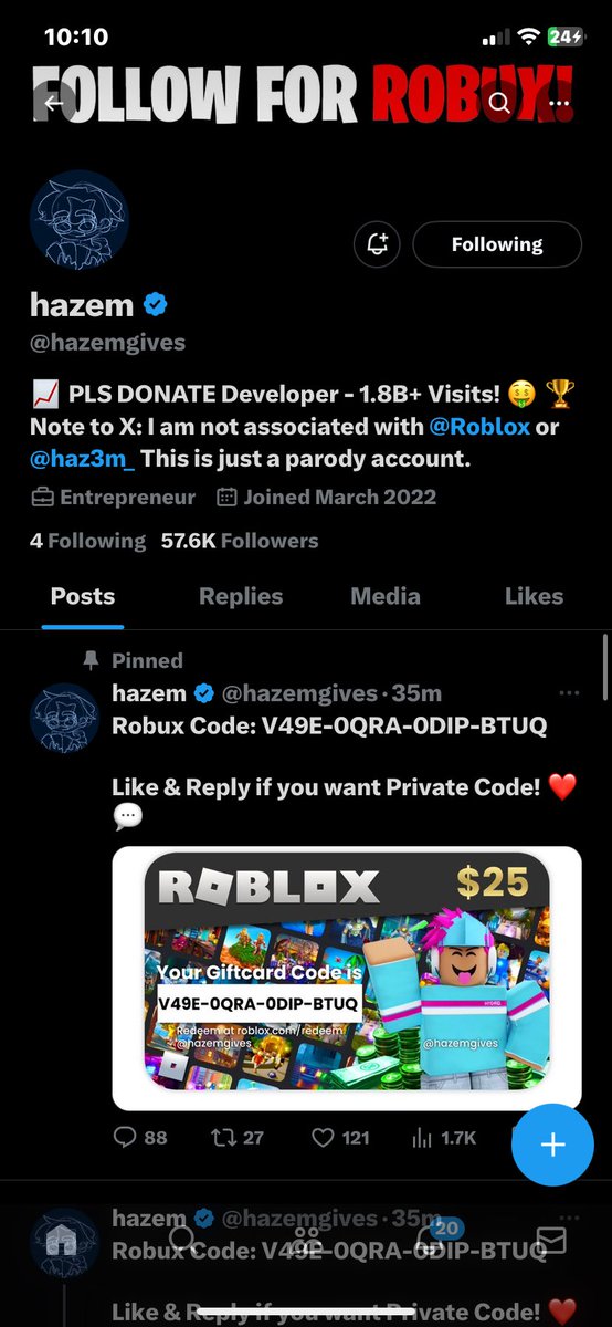 dewin372's tweet photo. @hazemgives ihydewy is my username i did it https://t.co/AaVHENuqXI