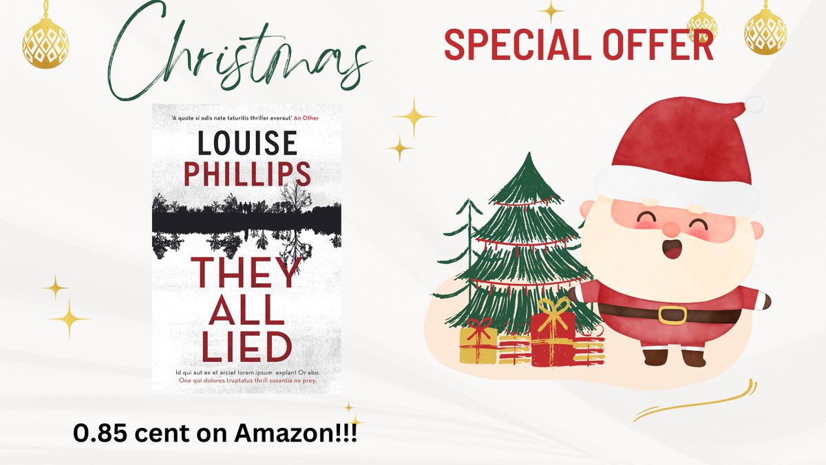 So, this is nice....'They All Lied' 0.85 cent on Amazon....amazon.co.uk/s?k=louise%20p… - #justsaying #books #irishcrimefiction #specialoffers