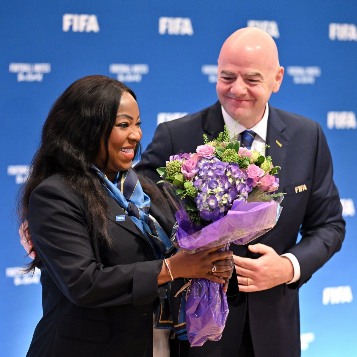 Honoured to attend my last @FIFAcom Council meeting & reflect on the amazing progress of the organisation since 2016. Mr Pres. Infantino it has been a privilege to serve this great game. Thanks for your kind gift & words. I wish the whole FIFA family the very best for the future.